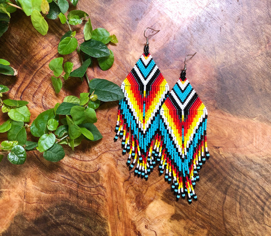 Boho Beaded Earrings