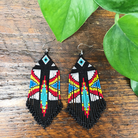 Boho Beaded Earrings